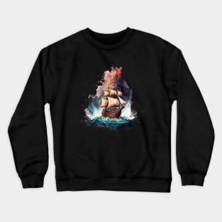 Pirate Ship - the goonies Crewneck Sweatshirt